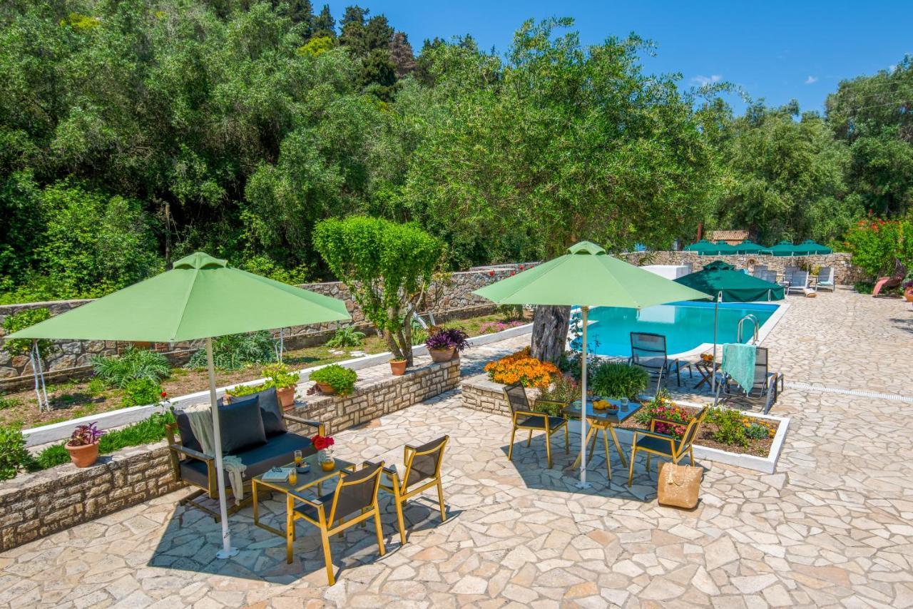 Aphrodite Studios & Apt With Pool Lákka 外观 照片